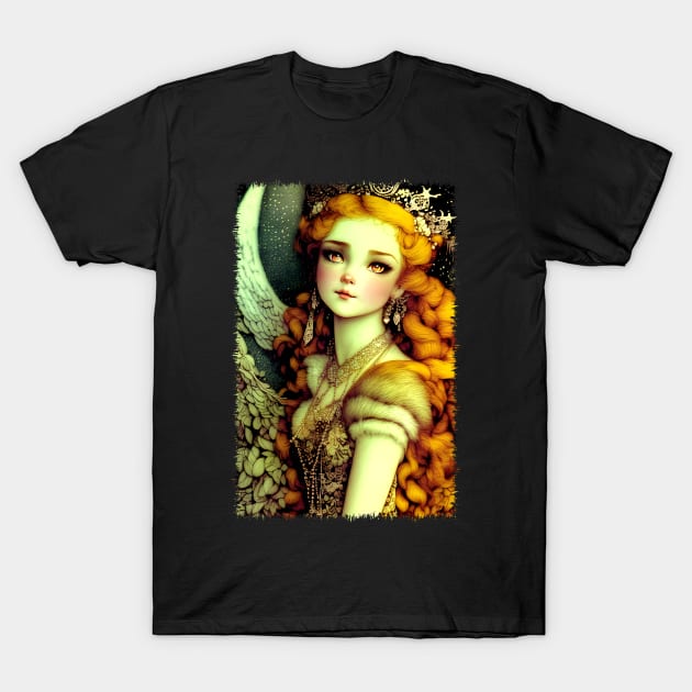 Ginger Valkyrie: Warrior of Hope T-Shirt by SunGraphicsLab